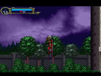 une photo d'Ã©cran de Castlevania - Symphony of the Night sur Sony Playstation